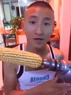 Should you eat corn with a power tool? Maize well!