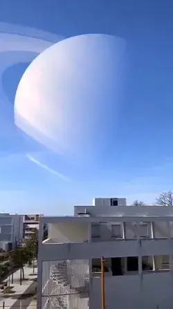 Imagine you see Saturn every morning