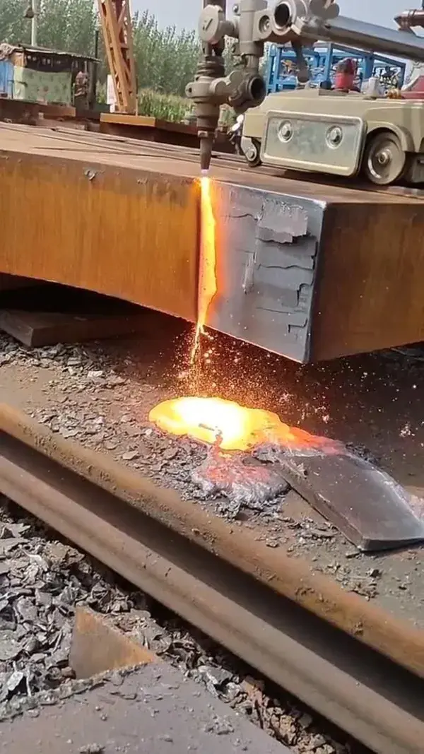 Train Track Welding