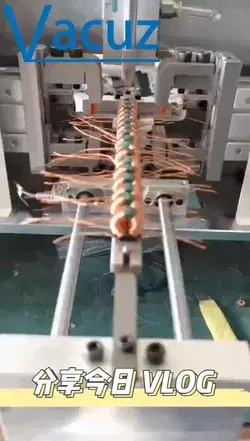 Factory Price Common Mode Toroidal Coil Inductor Automatic Lead Wire Pulling Cutting Machine