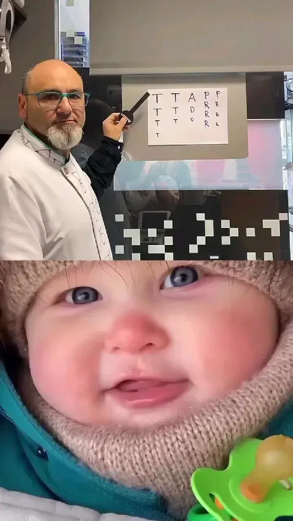 Smart  baby with Doctor 🤣🤣🤣 Sooo Cute