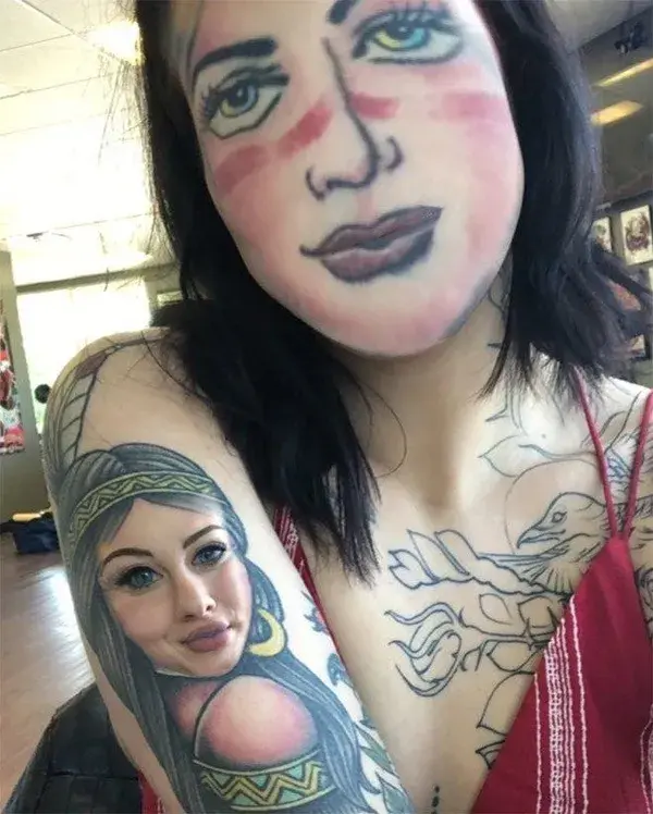 People Who Face Swapped Their Tattoo With Terrifying Results