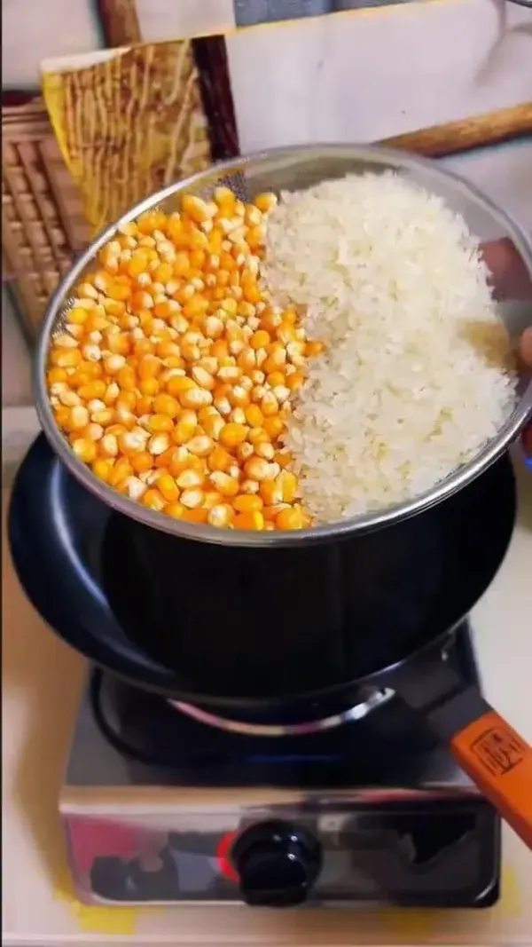 Rice popcorn 🍿 👨‍🍳