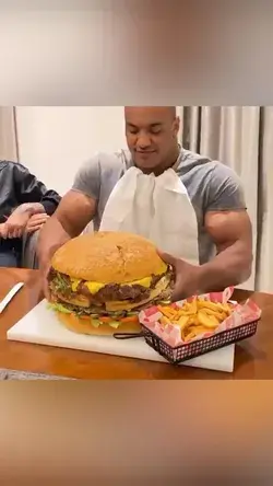 That’s a tasty burger 😱