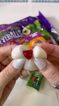 Gummy eyes! #candy #asmr