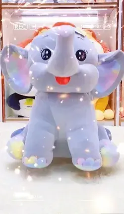 Elephant With Cute Giant Ears – omgkawaiii