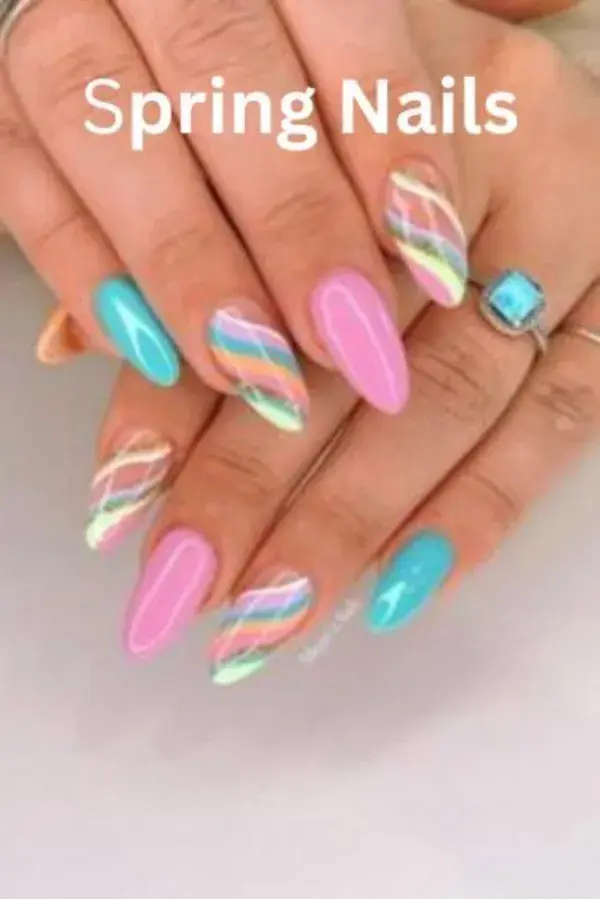 spring nails square, spring nails colors 2023, spring nails 2023 acrylic