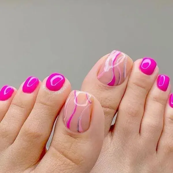 Trendy Foots too spring nails collection nails