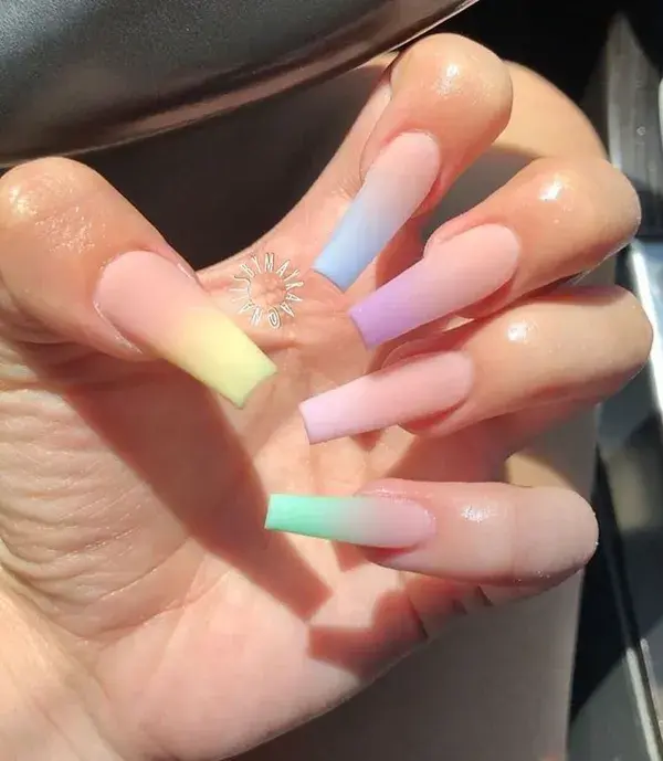 long cute nail /long beach nail /long elegant nail /long nail ideas