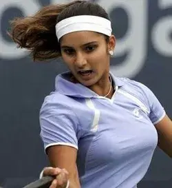 Sania Mirza Playing Tennis