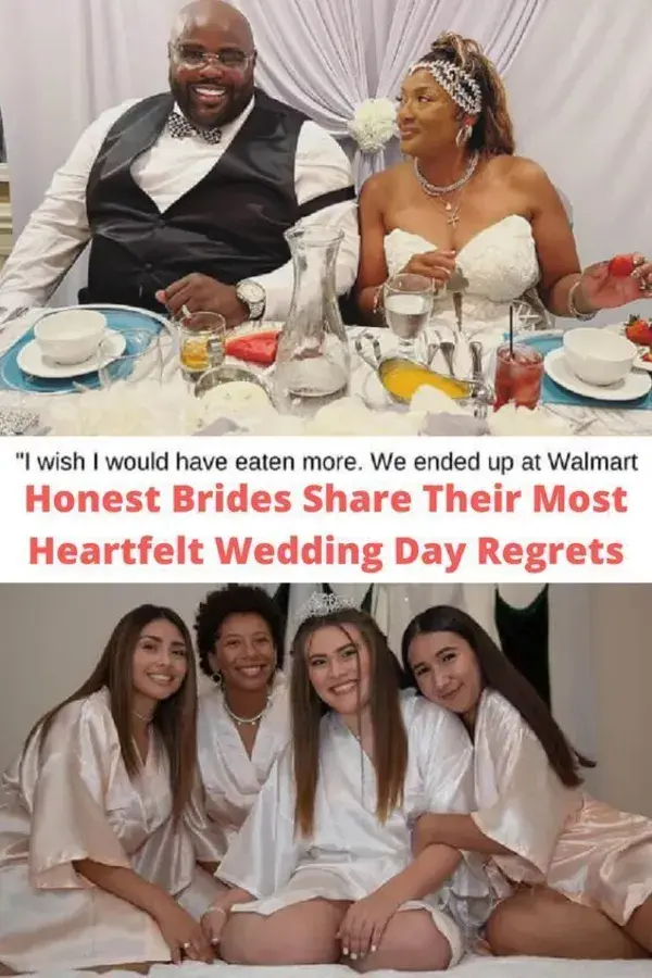 Honest Brides Share Their Most Heartfelt Wedding Day Regrets