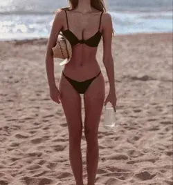 Aesthetic bikini beach model | Bikinis, Summer aesthetic, Swimwear