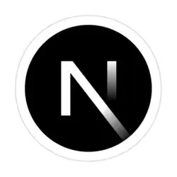 ⭐️ Next.js The React Framework - Updated Logo Sticker by ernesto punti