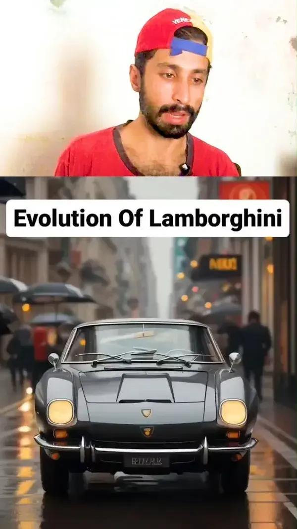 evolution of the Lamborghini!