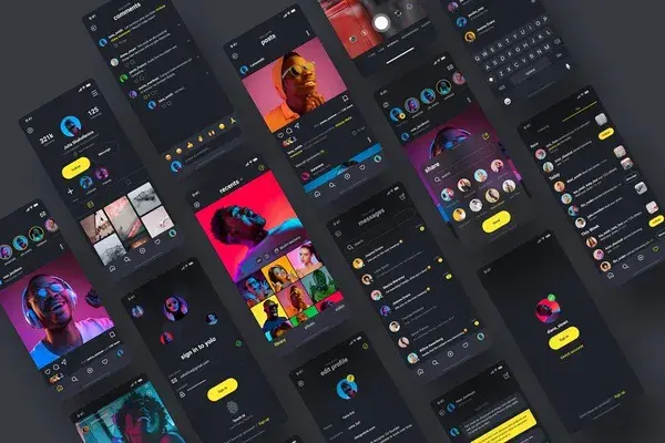 Social Media UI Kit (for Figma)