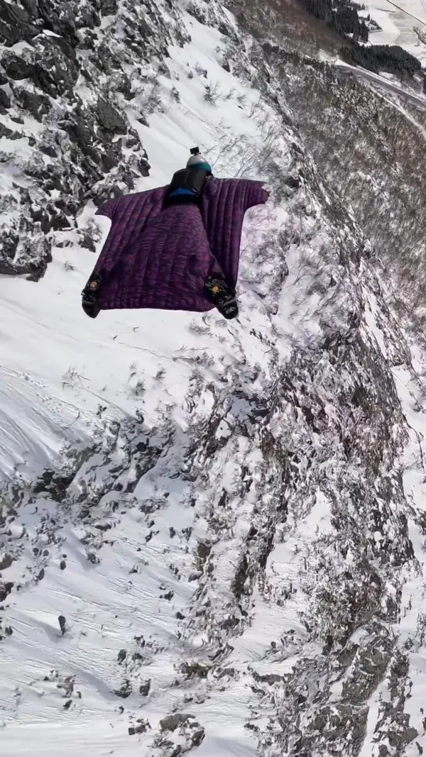 Base jumping in Loen. Would you do this?