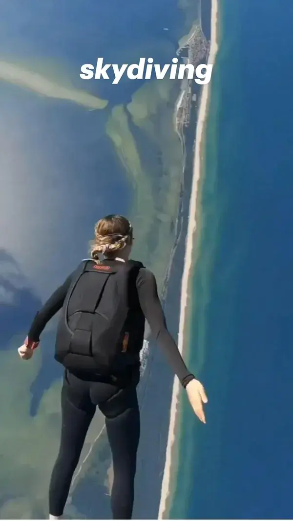 skydiving