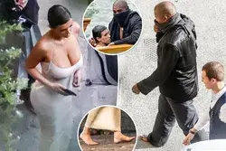 Kanye West and ‘wife’ Bianca Censori have another barefoot outing in Italy after NSFW boat display