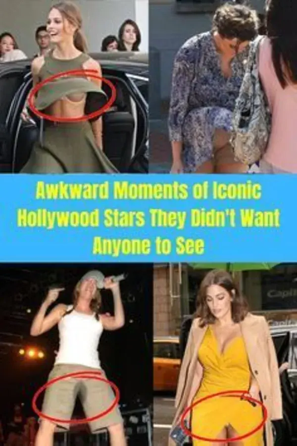 Awkward Moments of Iconic Hollywood Stars They Didn't Want Anyone to See