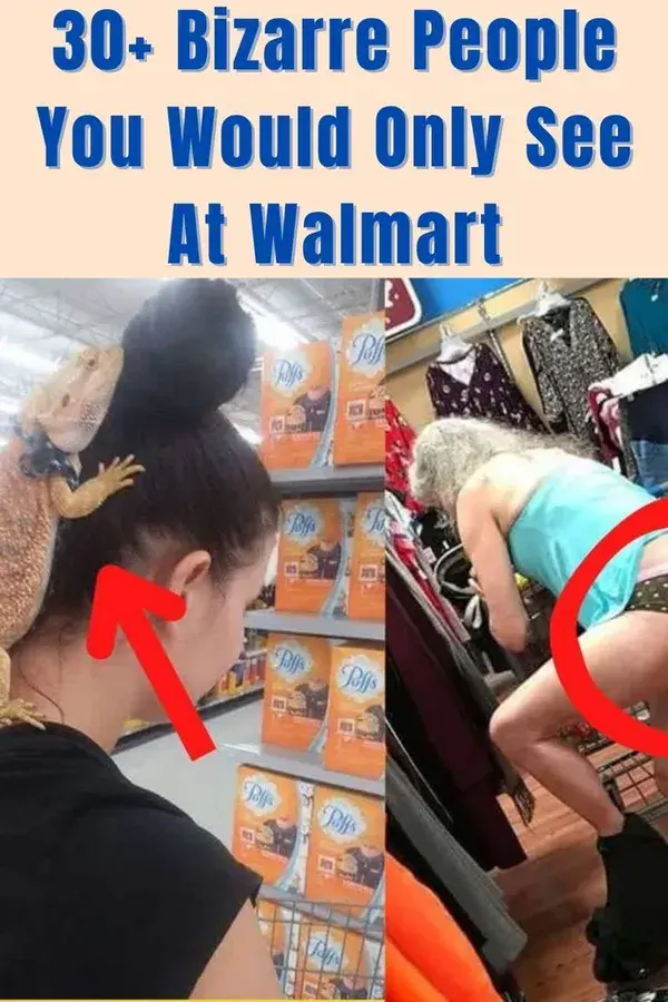 30+ Bizarre People You Would Only See At Walmart