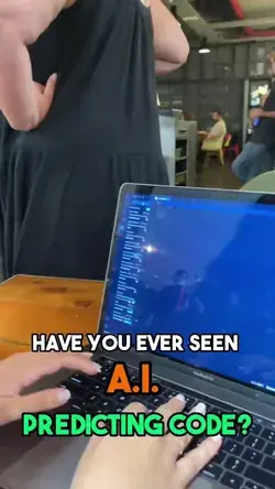 This AI can predict code in less than 1 second! Learn how to code⚡️ #code #programming #learncode #