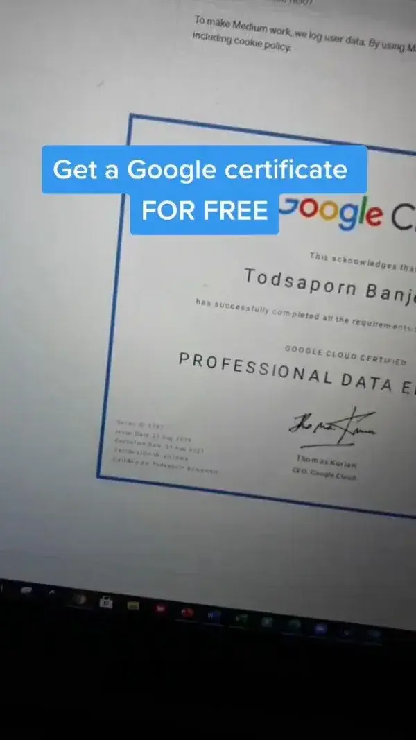 Google free courses