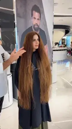 The Most Extreme Long Hair Transformation! 🤩  By: @mounir