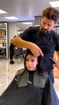 Awesome hair cutting tutorial 😍😍 By @ahmettunbulofficial