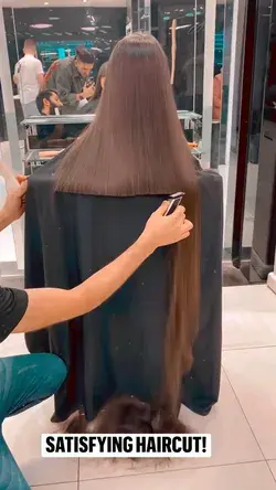 SATISFYING HAIRCUT!