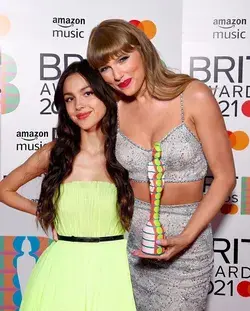 Olivia rodrigo and Taylor swift