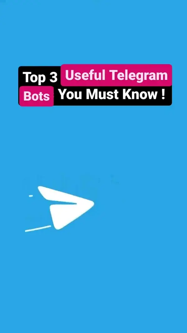 Top 3 Useful Telegram you must know !