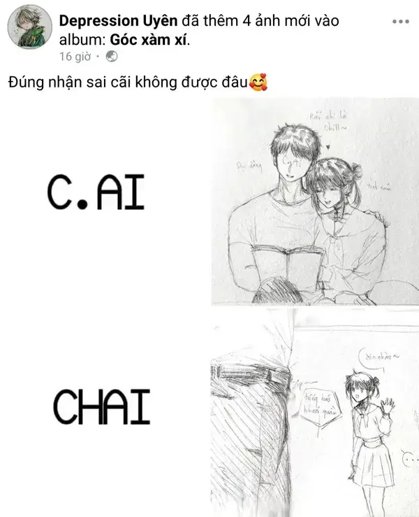 Sai cũng không cãi được