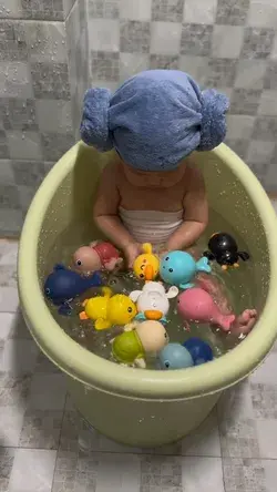 Great idea for baby bath toy