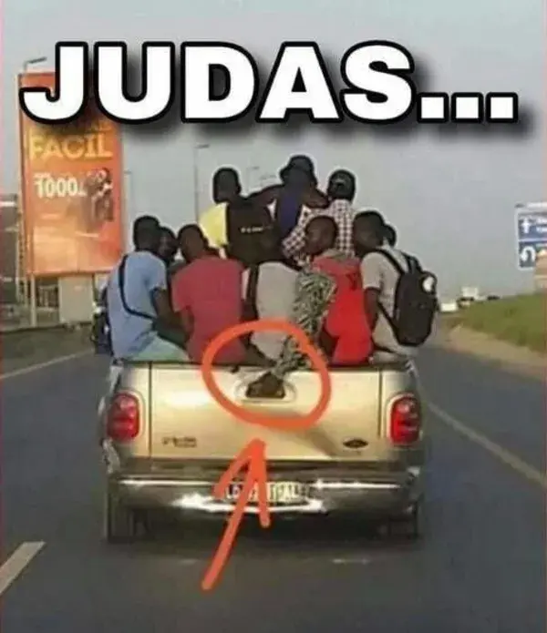 Judas...