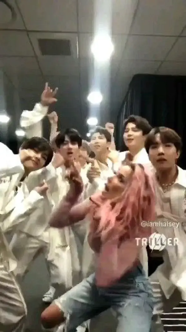 BTS & Halsey in Paris 20190608