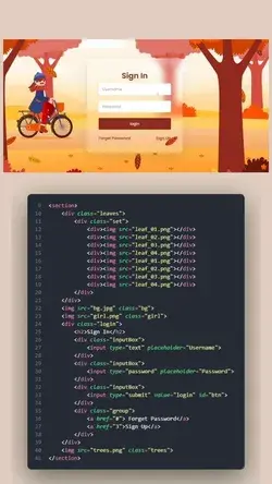 Animation Login Form | Html&Css.