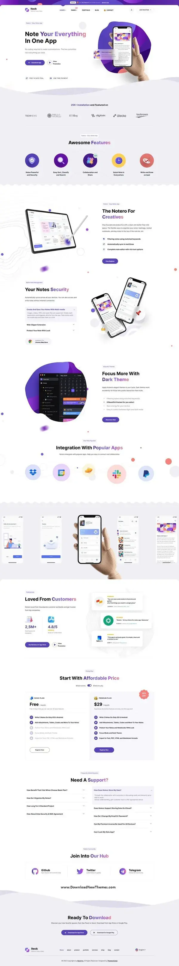 App Landing Page Design | Web Developer Jane Alom