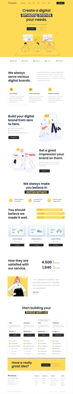 Creativic - Creative Agency Elementor Template Kit