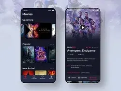 TV Streaming App UI/UX Design