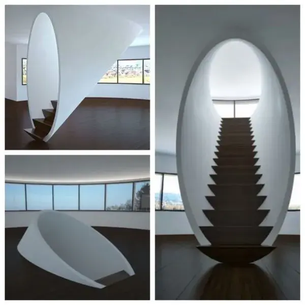 Unique and Creative Staircase Designs for Modern Homes I TUBE stairs by EeStairs | staircase design