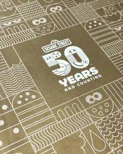 Sesame Street 50th Anniversary Logo