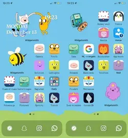 IOS 14 homescreen