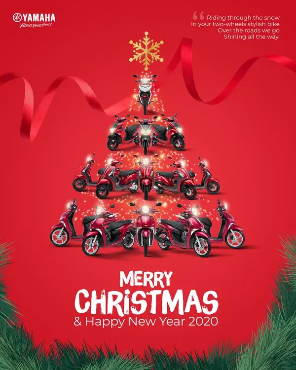 YAMAHA Xmas E-card