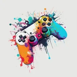 Graffiti Style Gaming ControllerPNGGamer LifeDigital shirt PNGSublimation DesignDTGGaming Art