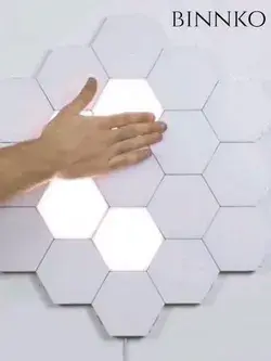 Hexagon LED Wall Decor Lights