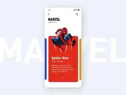 Movie Character UI Animation

