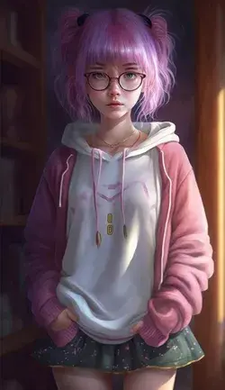 Cute girl wallpaper 💜