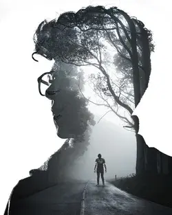 Double Exposure [Man with Forest] Effect