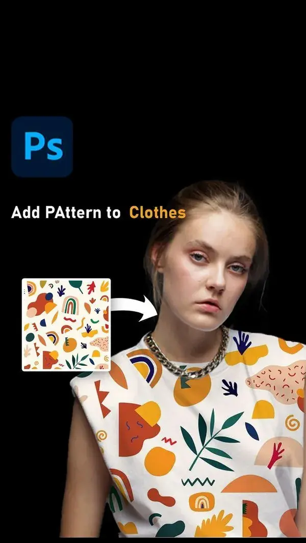 How to Add Pattern to Clothes in Photoshop - Photoshop Tutorial 2021