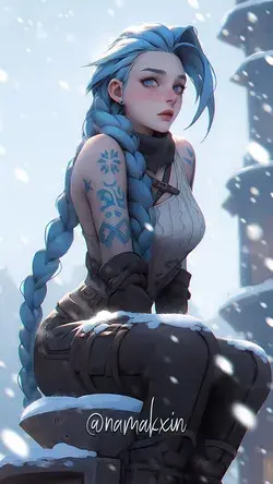 Jinx (AI-Generated). Credit: namakxin